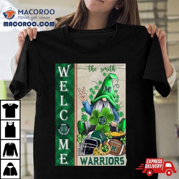 Dwarf Hawaii Rainbow Warriors St. Patrick’s Day Shamrock T Shirt