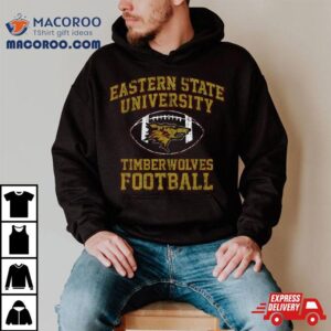 Eastern State University Timberwolves Football Shirt