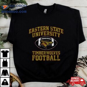 Eastern State University Timberwolves Football Shirt