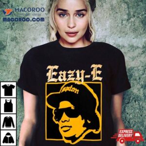 Eazy E Gold Foil Logo Shirt