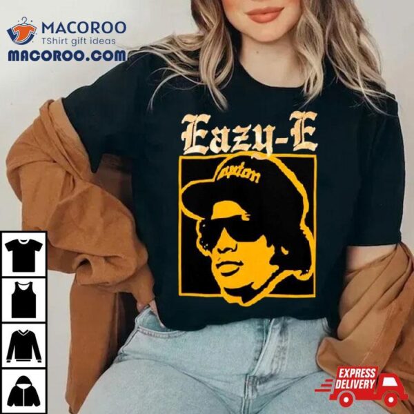 Eazy E Gold Foil Logo Shirt