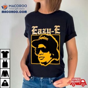 Eazy E Gold Foil Logo Tshirt