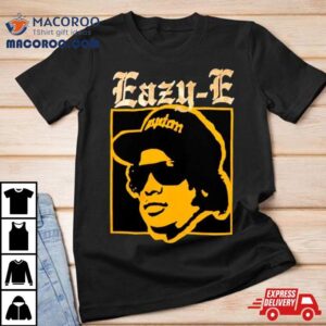 Eazy E Gold Foil Logo Tshirt