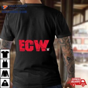 Ecw Ripple Junction Retro Graphic Tshirt