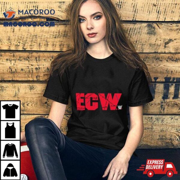 Ecw Ripple Junction Retro Graphic T Shirt