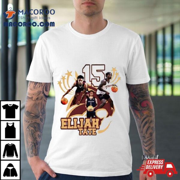 Elijah Tate Texas State Bobcats Men’s Basketball Shirt