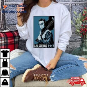 Elvis Costello Tour Poster Tshirt