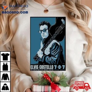 Elvis Costello Tour Poster Tshirt