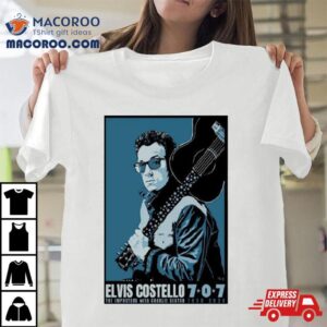 Elvis Costello Tour Poster Tshirt