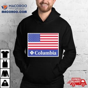 Eric Bates Columbia Usa Flag Tshirt