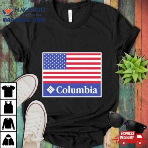 Eric Bates Columbia Usa Flag Tshirt