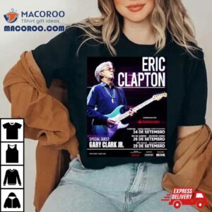 Eric Clapton Way To Brazil In Tshirt