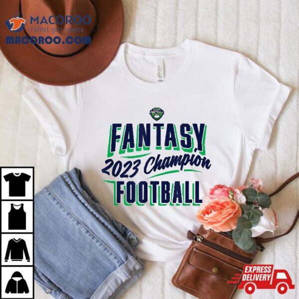 Espn Fantasy Football 2023 Champion Big Wave Chest Logo Shirt