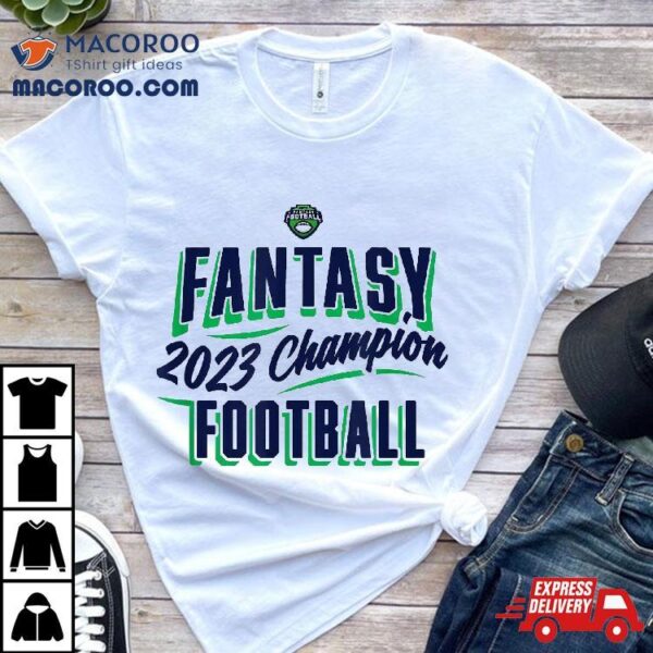 Espn Fantasy Football 2023 Champion Big Wave Chest Logo Shirt