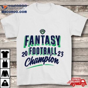 Espn Fantasy Football 2023 Champion Big Wave Chest Logo V2 Shirt