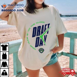 Espn Fantasy Football Draft Day Your Team Is : On The Clock Shirt