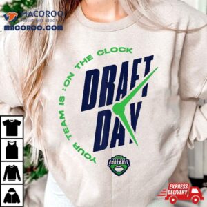 Espn Fantasy Football Draft Day Your Team Is On The Clock Tshirt