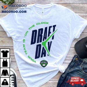 Espn Fantasy Football Draft Day Your Team Is On The Clock Tshirt