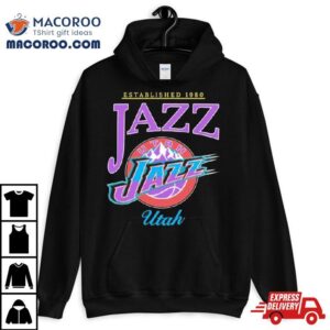 Established Jazz Nba Utah Jazz Basketball Tshirt