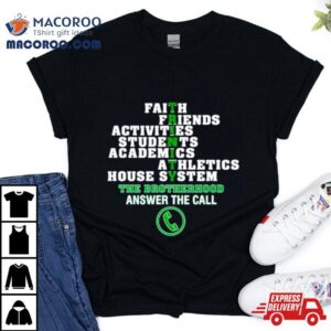 Faith Friends Activities Students Academics Athletics House System Trinity Shirt