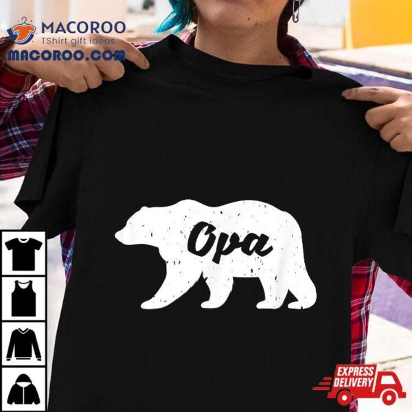 Father’s Day Shirt – Opa Bear