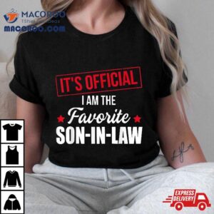 Favorite Son-in-law From Mother-in-law Or Father-in-law Shirt