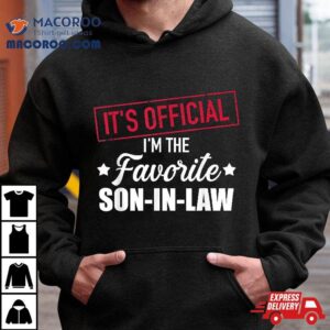 Favorite Son In Law From Mother In Law Or Father In Law Tshirt