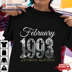 February Tee Year Old Th Birthday Gift Tshirt