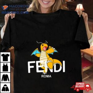 Fendi X Frgmt X Pokemon Tshirt