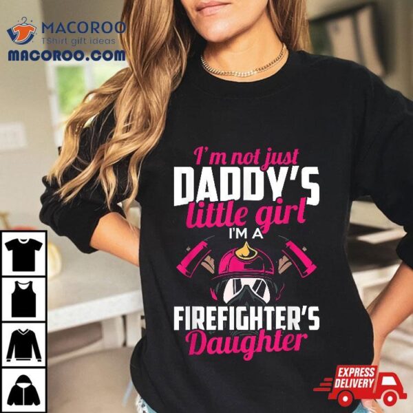 Firefighter Daughter Design For Kids, Toddler Shirt