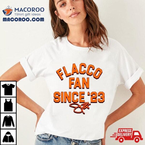 Flacco Fan Since ’23 Oatmeal Shirt