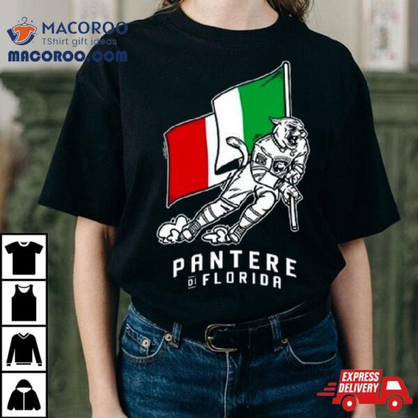 Florida Panthers Italianfest Flag Carrier Shirt