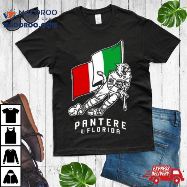 Florida Panthers Italianfest Flag Carrier Shirt