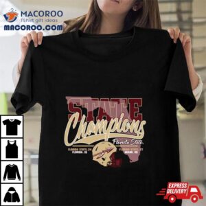 Florida State Seminoles State Champions Tshirt