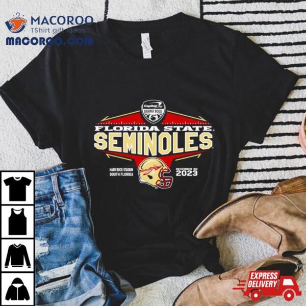 Florida State Seminoles Orange Bowl Hard Rock Stadium Shirt