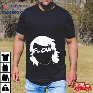 Flow Hockey Hair Funny Tshirt