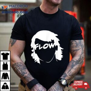 Flow Hockey Hair Funny Tshirt