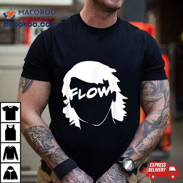 Flow Hockey Hair Funny Shirt