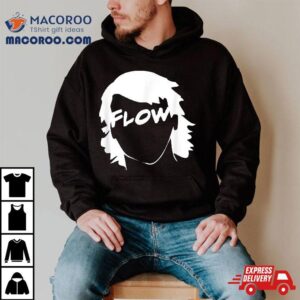 Flow Hockey Hair Funny Tshirt