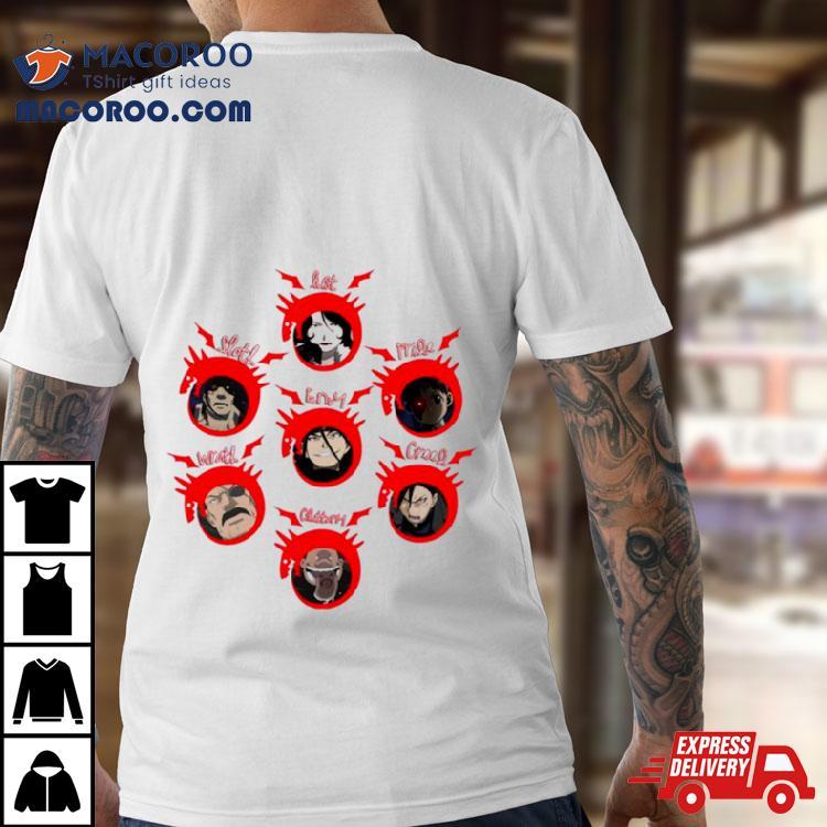 Fma Brotherhood 7 Deadly Sins Shirt Fma Brotherhood 7 Deadly Sins Shirt