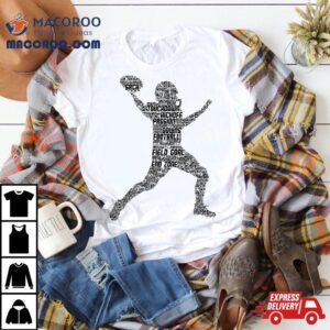 Football Player American Boys Kids Shirt