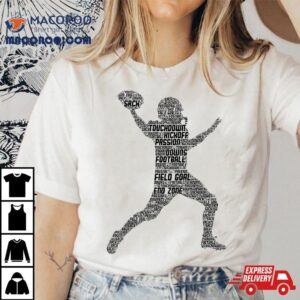 Football Player American Boys Kids Shirt