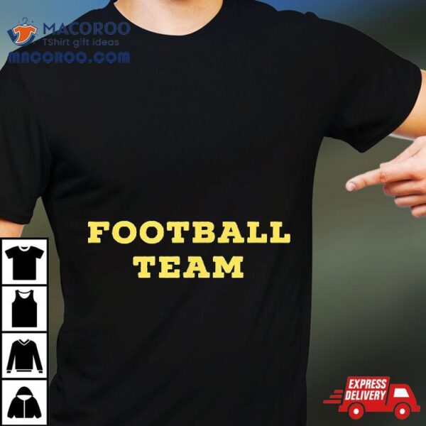 Football Team Shirt