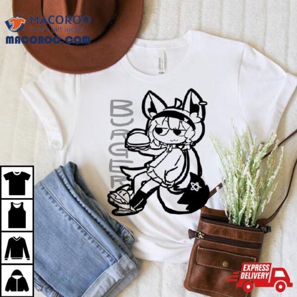 Fox Burger Anime T Shirt