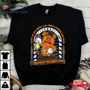 Fozzie Bear Muppets Manhattan Melodies Tshirt