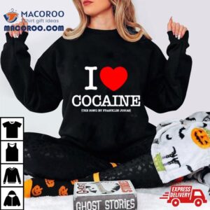 Franklin Jonas X Pizzaslime I Love Cocaine Tshirt