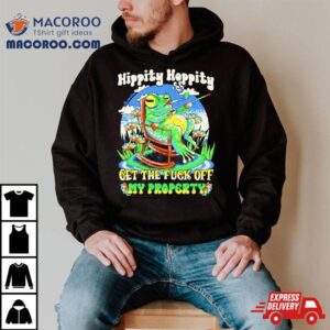 Frog Hippity Hoppity Get The Fuck Off My Property Shirt