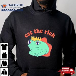 Frog King Eat The Rich Tshirt