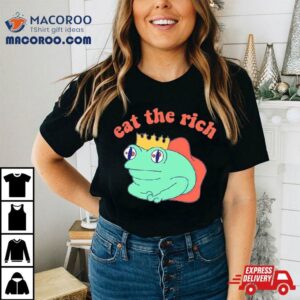 Frog King Eat The Rich Tshirt