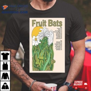 Fruit Bats May Amp July Tour Tshirt